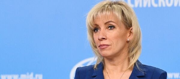 María Zajárova, portavoz del Ministerio de Asuntos Exteriores de Rusia María Zajárova, portavoz del Ministerio de Asuntos Exteriores de Rusia - Sputnik Mundo