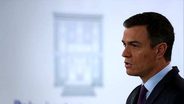 Pedro Sánchez, presidente del Gobierno de España - Sputnik Mundo