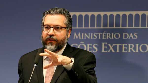 Ernesto Araújo, ministro de Relaciones Exteriores de Brasil - Sputnik Mundo