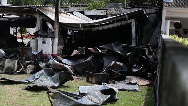 Incendio en el club de futbol Flamengo en Río de Janeiro, Brasil - Sputnik Mundo