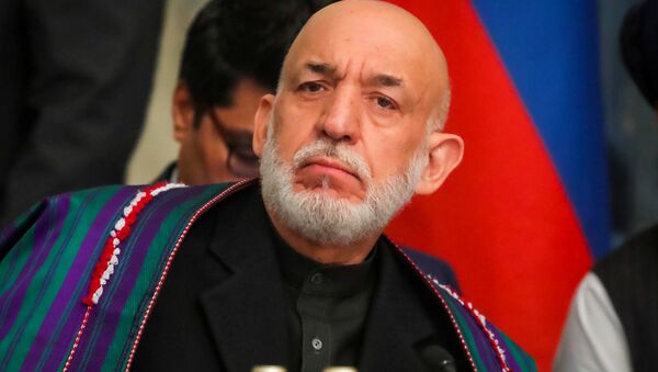 Hamid Karzai, expresidente afgano, en Moscú - Sputnik Mundo