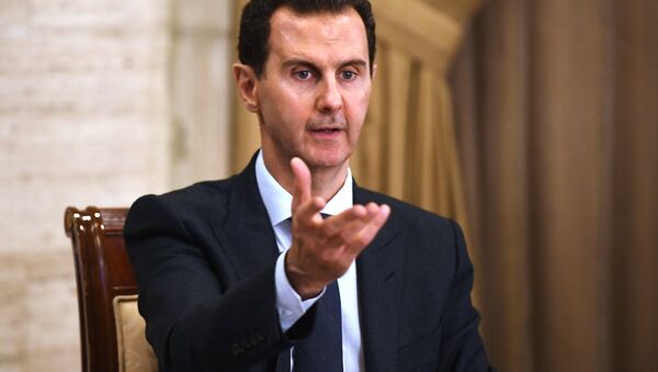 Bashar Asad, presidente de Siria (archivo) - Sputnik Mundo