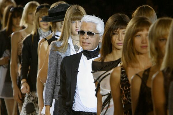 Karl Lagerfeld, diseñador de moda - Sputnik Mundo