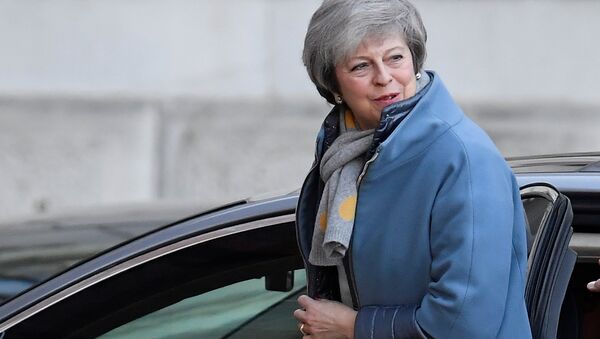 Theresa May, primera ministra del Reino Unido - Sputnik Mundo