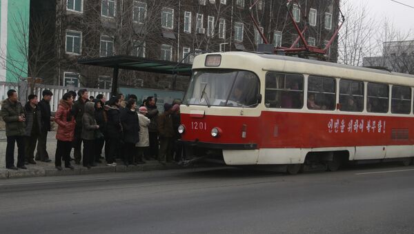 Tranvía en Pyongyang - Sputnik Mundo