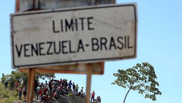 Frontera entre Venezuela y Brasil - Sputnik Mundo