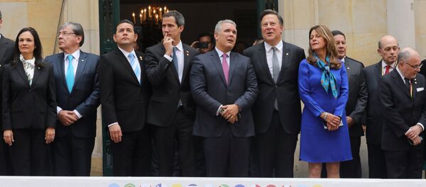 Reunión del Grupo de Lima en Bogotá Reunión del Grupo de Lima en Bogotá - Sputnik Mundo