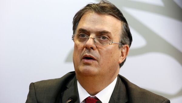 Marcelo Ebrard, secretario de Relaciones Exteriores de México - Sputnik Mundo