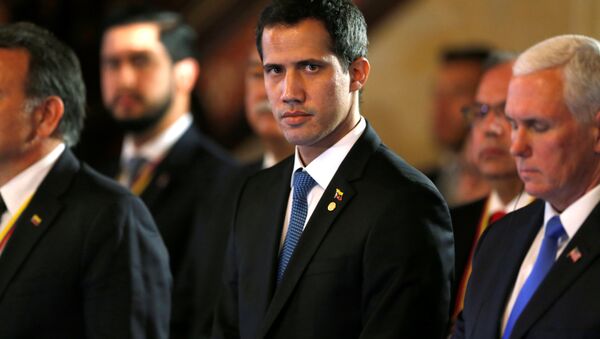 Juan Guaidó, presidente de la Asamblea Nacional de Venezuela - Sputnik Mundo