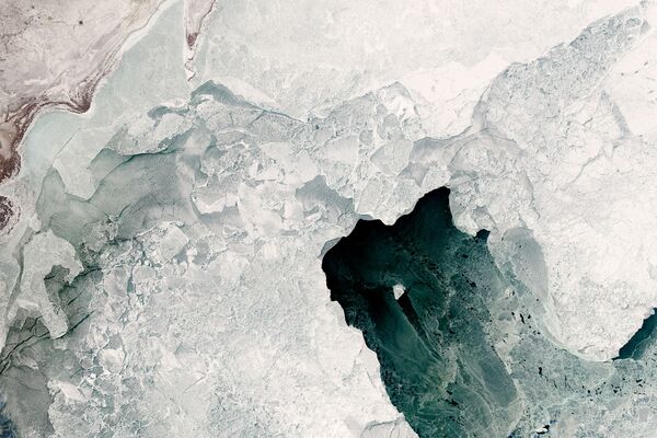 Aire, agua, tierra y hielo: impresionantes imágenes de la Tierra vista desde el espacio - Sputnik Mundo