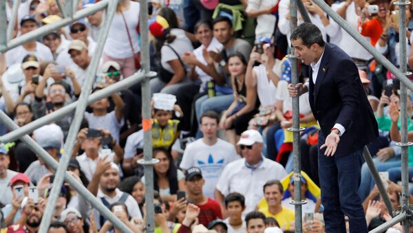Juan Guaidó, líder opositor vnezolano - Sputnik Mundo