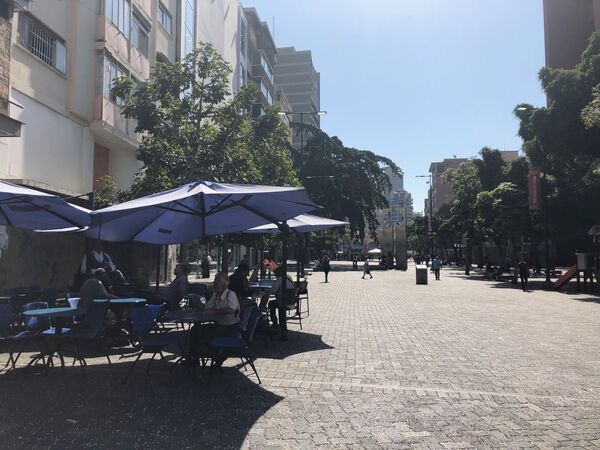 Calles de Caracas durante el feriado de Carnaval Calles de Caracas durante el feriado de Carnaval - Sputnik Mundo