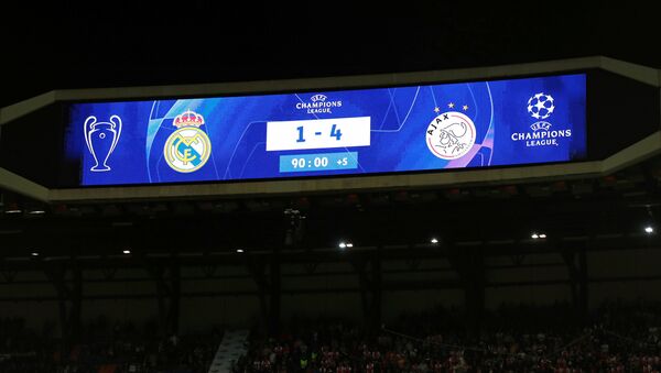 Los resultados del partido entre Real Madrid y Ajax Amsterdam - Sputnik Mundo