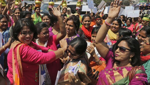 Así celebran el Día de la mujer en la India - Sputnik Mundo