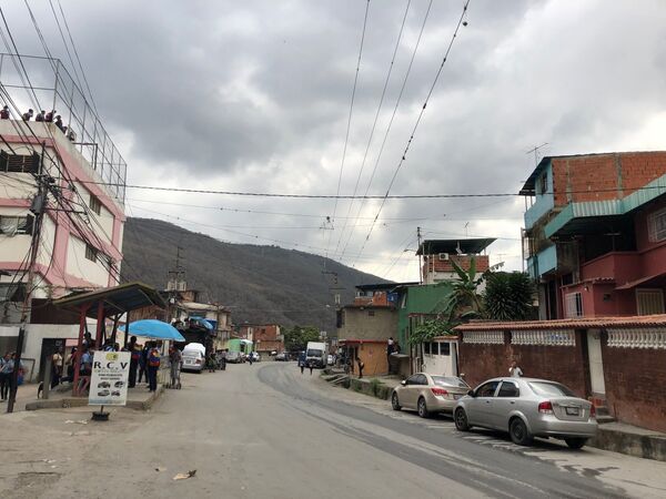 Sector de El Carmen, en la Parroquia de Caucagüita, en el Municipio Sucre, en Caracas Sector de El Carmen, en la Parroquia de Caucagüita, en el Municipio Sucre, en Caracas - Sputnik Mundo