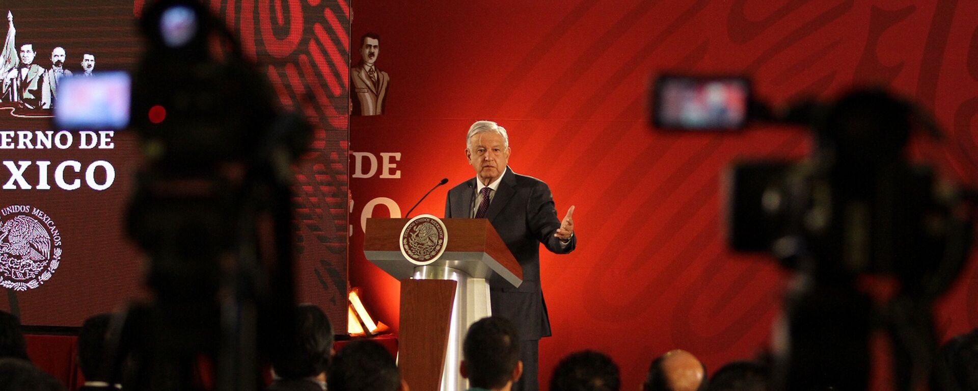 Andrés Manuel López Obrador, presidente de México - Sputnik Mundo, 1920, 04.11.2021
