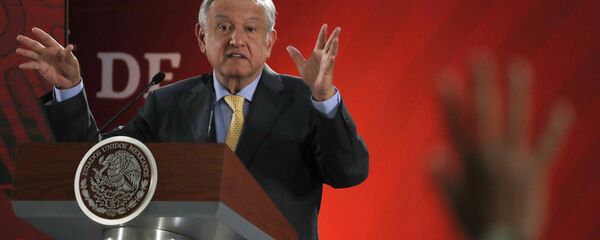 Andrés Manuel López Obrador, presidente de México Andrés Manuel López Obrador, presidente de México - Sputnik Mundo