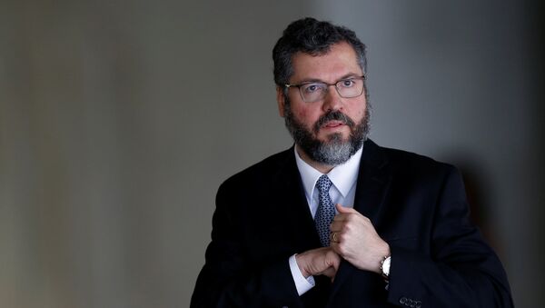 Ernesto Araújo, el ministro de Relaciones Exteriores de Brasil - Sputnik Mundo