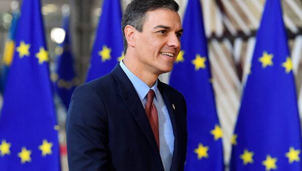 El presidente del Gobierno español, Pedro Sánchez - Sputnik Mundo