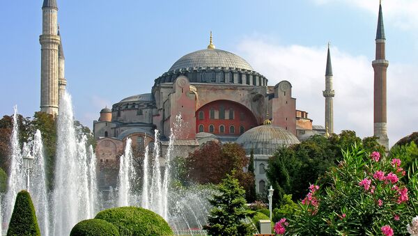 El templo de Santa Sofía en Estambul - Sputnik Mundo