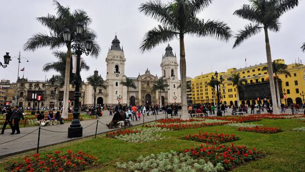 La Plaza Mayor de Lima, Perú - Sputnik Mundo