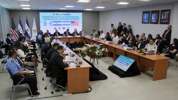 La quinta Reunión de ministros y secretarios de Seguridad de los países del Triángulo Norte y EEUU - Sputnik Mundo