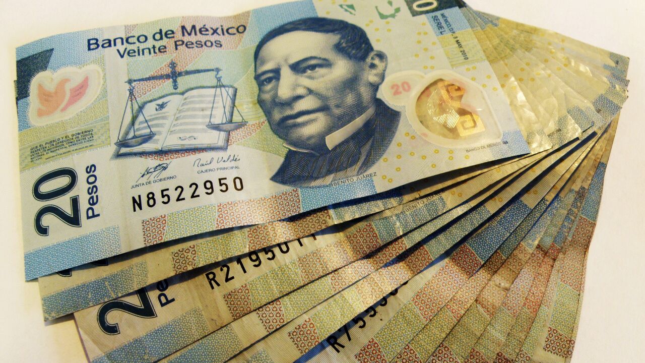 Мексиканское песо фото