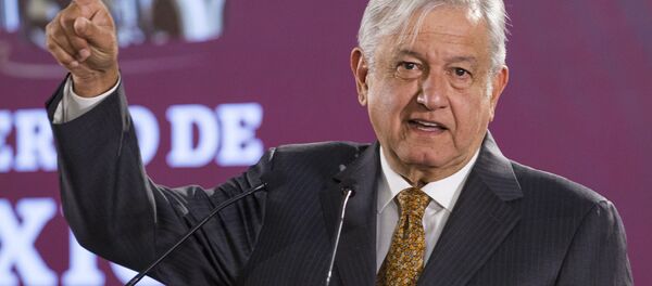 Andrés Manuel López Obrador, presidente de México Andrés Manuel López Obrador, presidente de México - Sputnik Mundo