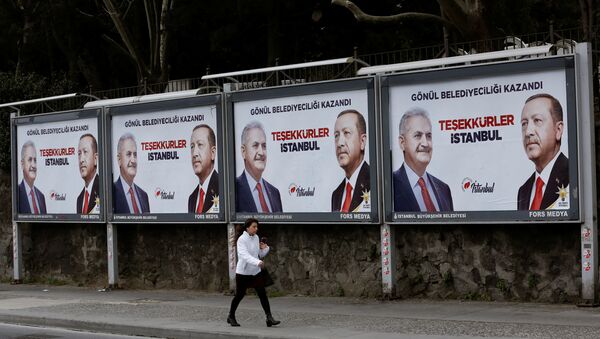 Las elecciones municipales en Turquía - Sputnik Mundo