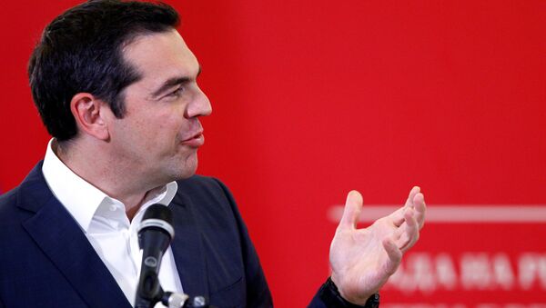 El primer ministro de Grecia, Alexis Tsipras - Sputnik Mundo