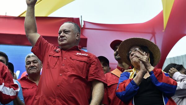 Diosdado Cabello, presidente de la Asamblea Nacional y primer vicepresidente del gobernante Partido Socialista Unido - Sputnik Mundo