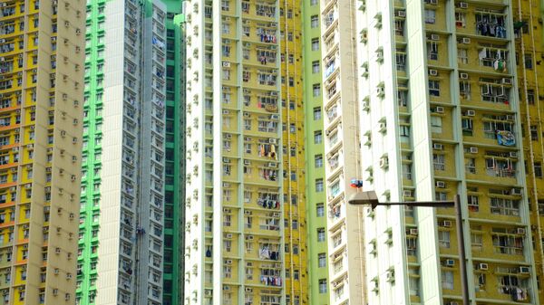 Edificios de viviendas en China, imagen referencial - Sputnik Mundo