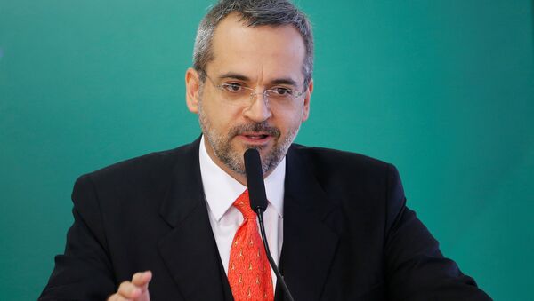 Abraham Weintraub, ministro de Educación de Brasil - Sputnik Mundo