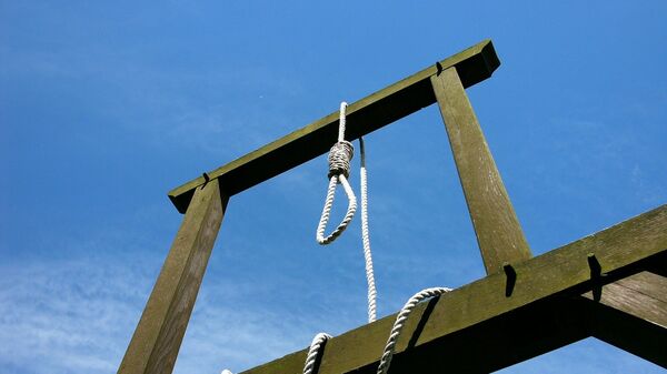 Sentencia de pena de muerte (imagen referencial) - Sputnik Mundo