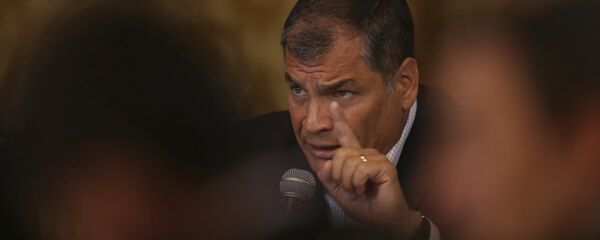 Rafael Correa, expresidente de Ecuador (archivo) Rafael Correa, expresidente de Ecuador (archivo) - Sputnik Mundo
