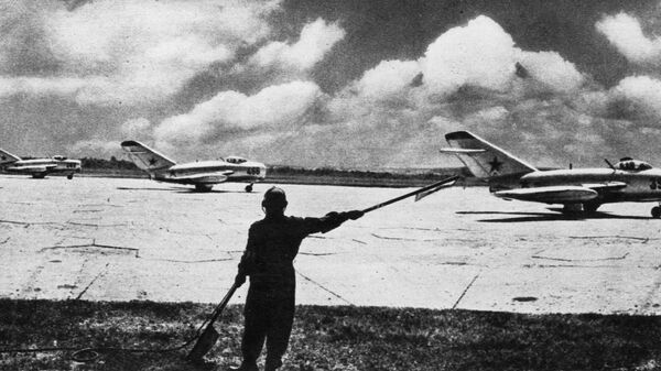 Cazas soviéticos MiG-15 - Sputnik Mundo