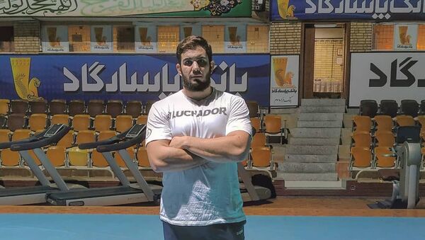 Catriel Muriel, atleta de la selección argentina de lucha libre - Sputnik Mundo