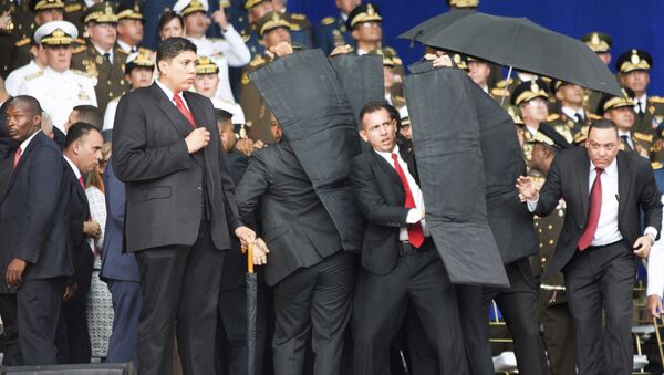 Intento de magnicidio frustrado contra el presidente de Venezuela, Nicolás Maduro (archivo) - Sputnik Mundo