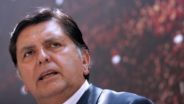 Expresidente de Perú Alan García - Sputnik Mundo