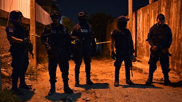 Policía de México en Minatitlán - Sputnik Mundo