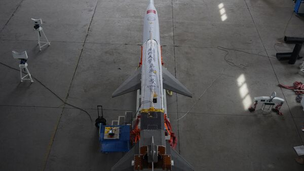 El cohete Jiagen-1, diseñado por la Universidad de Xiamen - Sputnik Mundo
