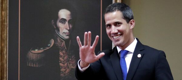 Juan Guaidó, autoproclamado presidente de Venezuela Juan Guaidó, autoproclamado presidente de Venezuela - Sputnik Mundo
