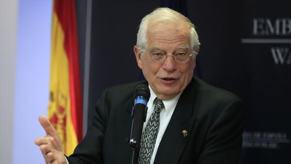 Josep Borrell, ministro de Exteriores español  - Sputnik Mundo