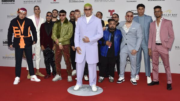 Bad Bunny, en la alfombra roja de los premios Billboard 2019 a la música latina - Sputnik Mundo