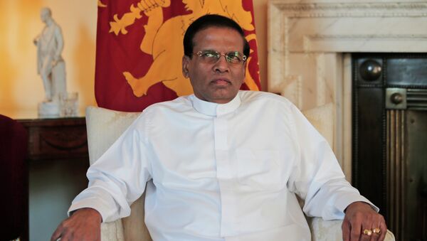 Maithripala Sirisena, presidente de Sri Lanka - Sputnik Mundo