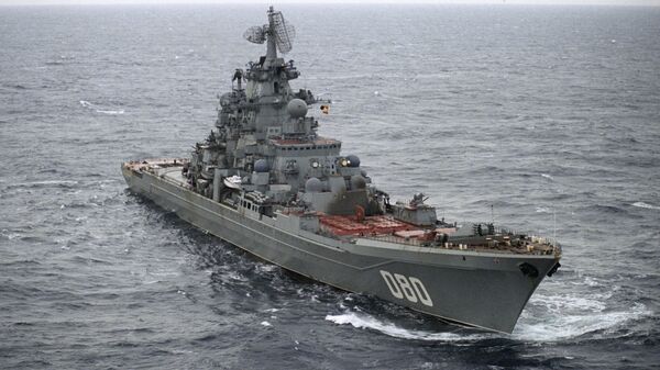 Crucero nuclear ruso Almirante Najimov (archivo) - Sputnik Mundo