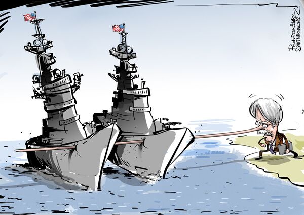 John Bolton y el farol de los portaviones John Bolton y el farol de los portaviones - Sputnik Mundo