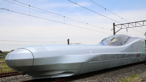 Tren bala japonés Alfa-X - Sputnik Mundo
