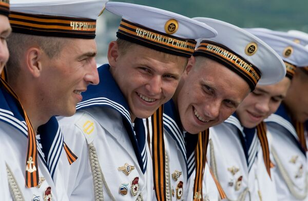 La vida cotidiana de los marineros de la Flota del Mar Negro - Sputnik Mundo