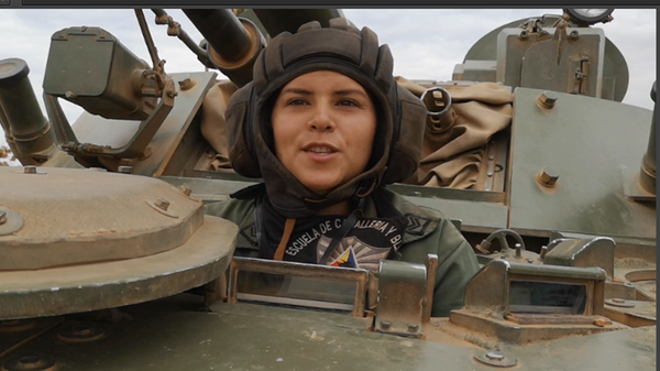 La sargento primero Ivonne Peralta La sargento primero Ivonne Peralta - Sputnik Mundo